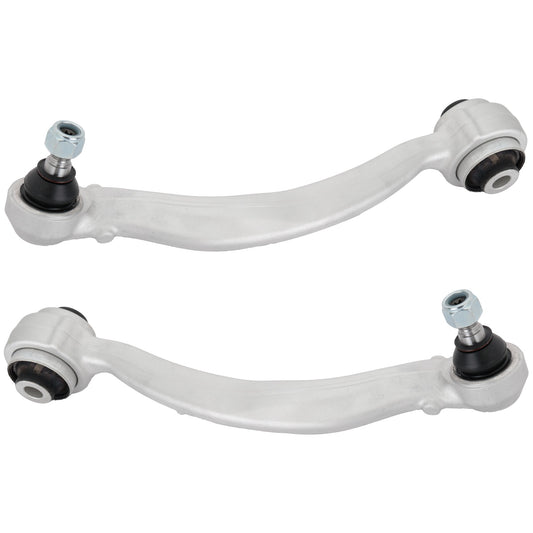 Front, Driver and Passenger Side, Lower, Rearward Control Arms