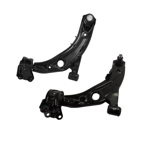 Front, Driver and Passenger Side, Lower Control Arms, With Ball Joints