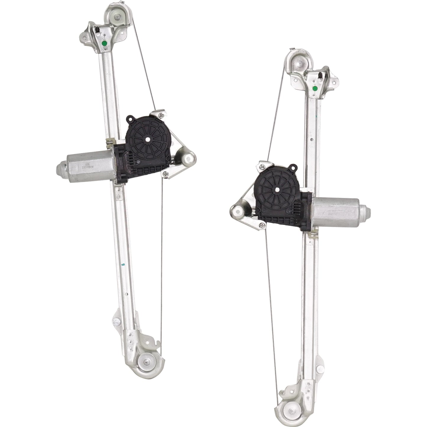 Задний электростеклоподъемник со стороны водителя и пассажира, с мотором