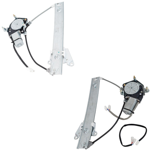 Стеклоподъемники задние, водительские и пассажирские, с электроприводом