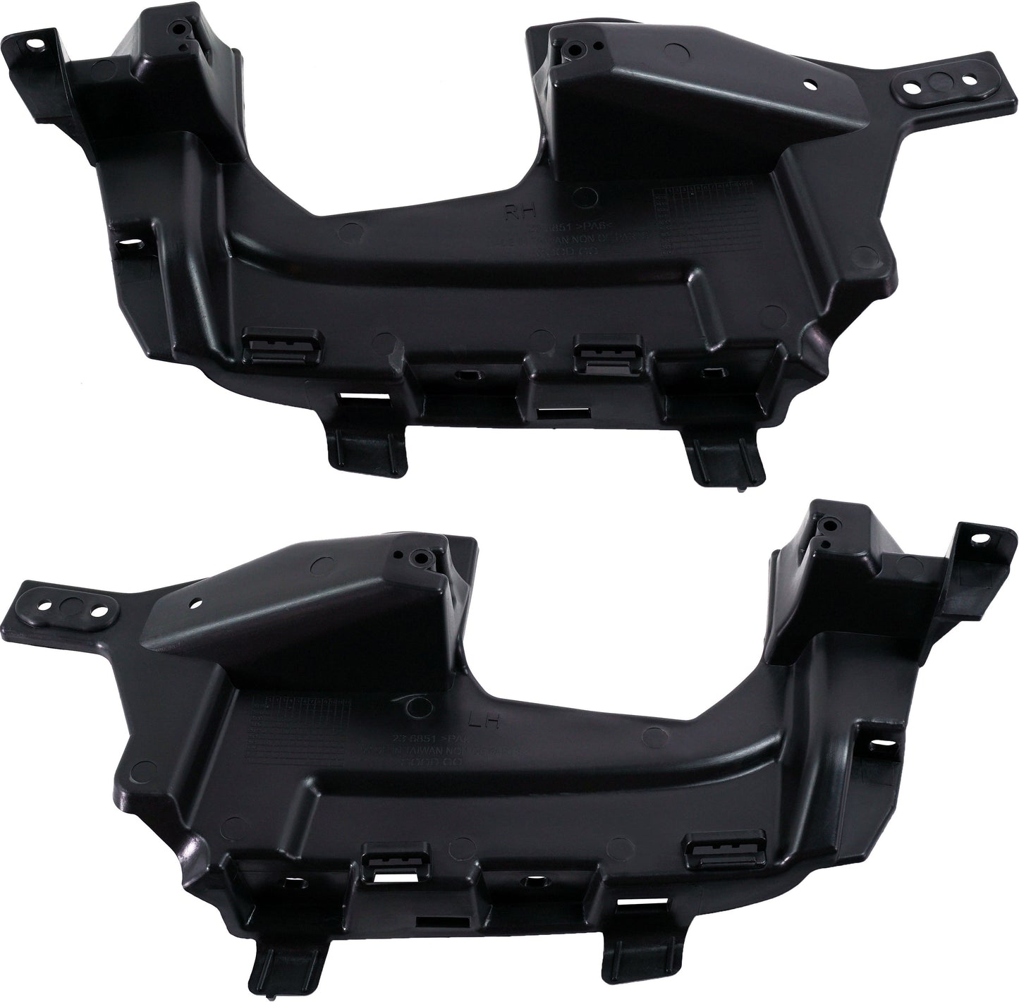 Rear, Driver and Passenger Side Bumper Brackets