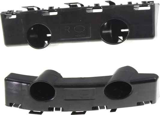 Front, Driver and Passenger Side Bumper Brackets, Bumper Cover Brackets, Except Hybrid Model