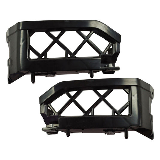 Front, Driver and Passenger Side Bumper Brackets, Side Cover