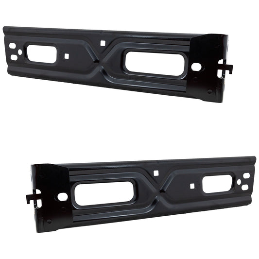 Front, Driver and Passenger Side Bumper Brackets