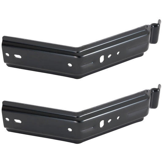Front, Driver and Passenger Side Bumper Brackets, Side Cover Retainer, Steel