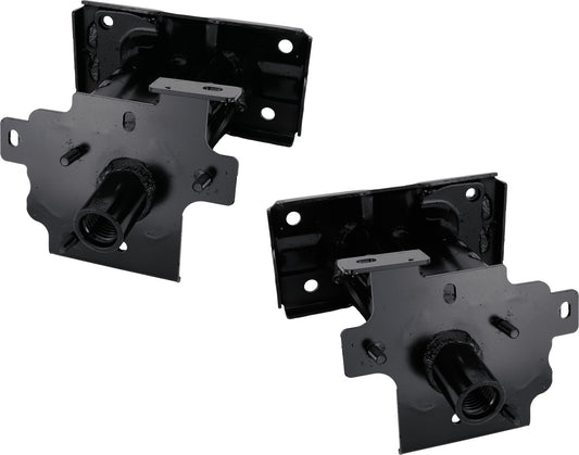 Front, Driver and Passenger Side Bumper Brackets, CAPA CERTIFIED