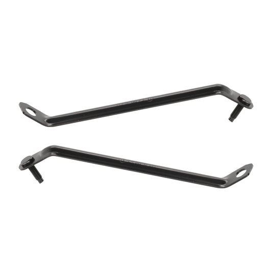 Front, Driver and Passenger Side, Lower Bumper Brackets