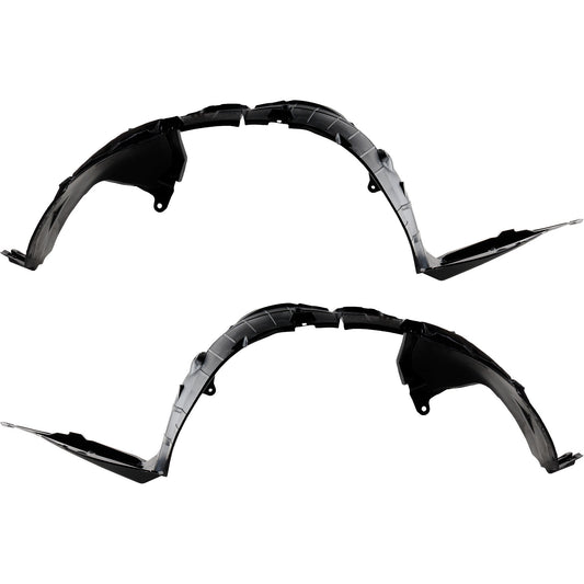 Front, Driver and Passenger Side, Inner, Fender Liner