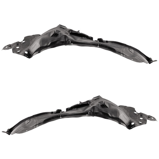 Front, Driver and Passenger Side, Fender Liner