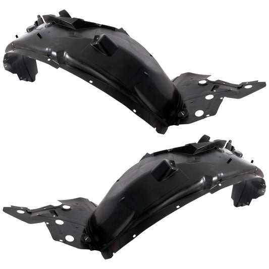 Front, Driver and Passenger Side, Fender Liner