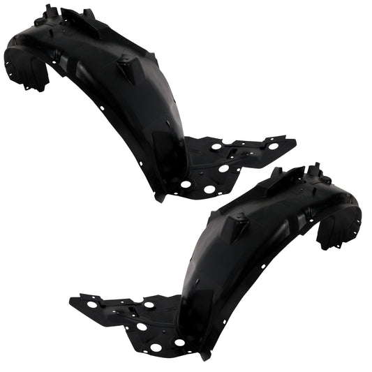 Front, Driver and Passenger Side, Fender Liner