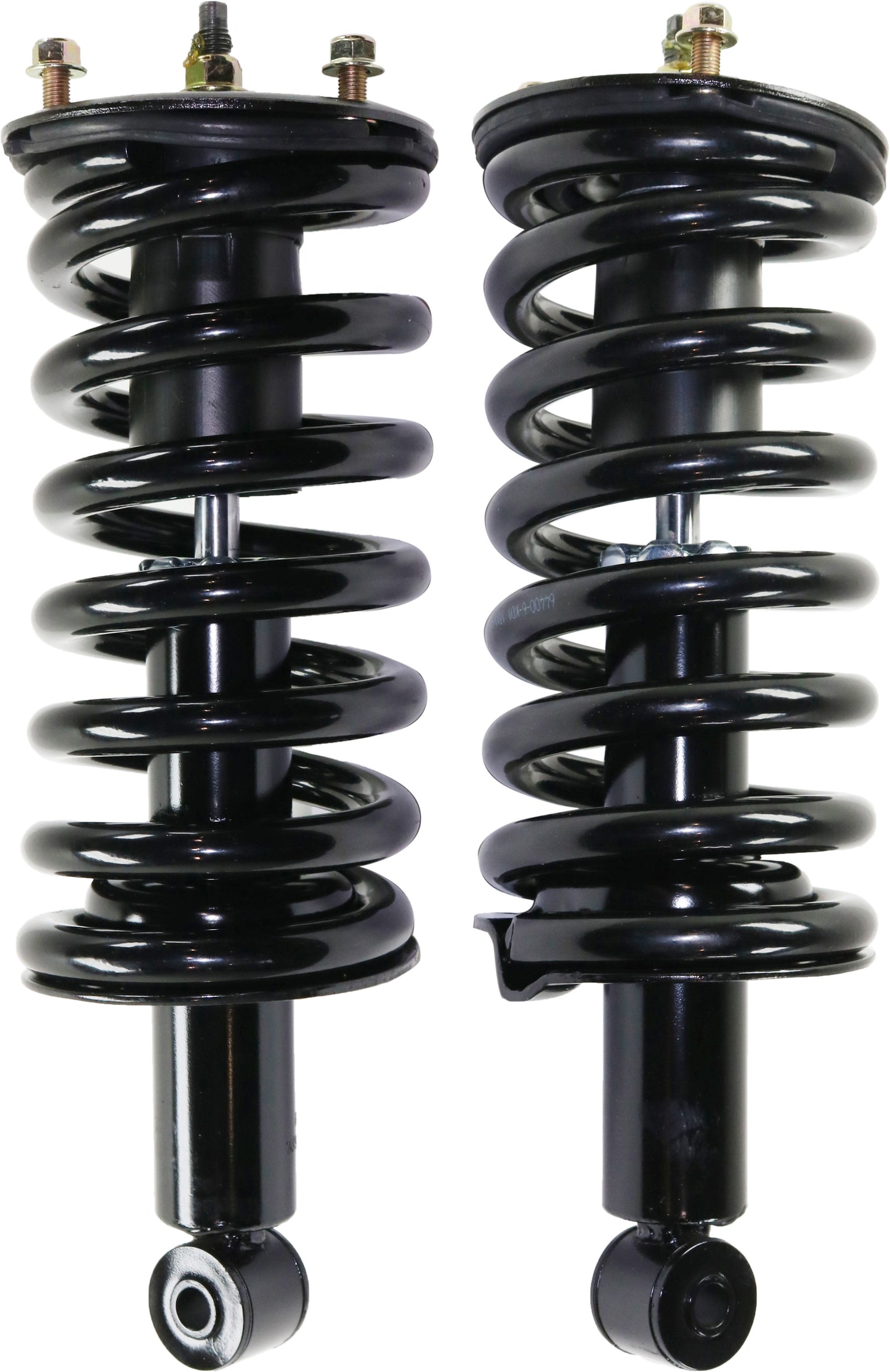 Front, Driver and Passenger Side Fully Loaded Strut, RWD