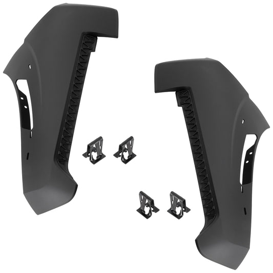 Задний бампер со стороны водителя и пассажира, грунтованный пластик