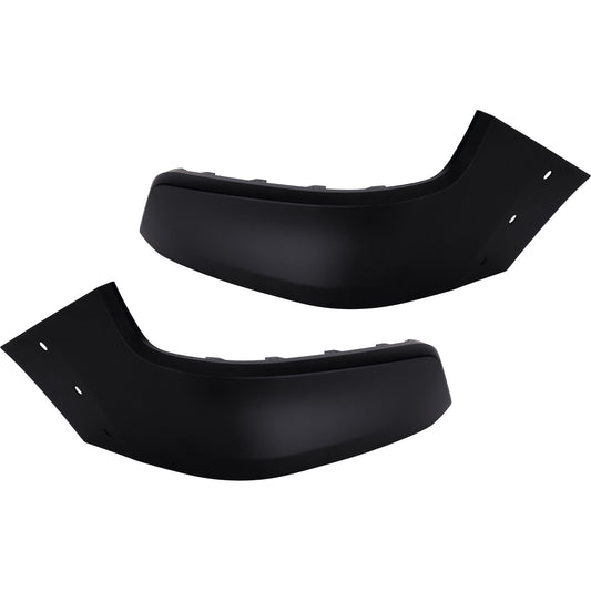 Передний бампер со стороны водителя и пассажира, грунтованный пластик, сертифицированный CAPA