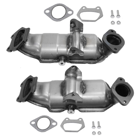 Driver and Passenger Side Catalytic Converters, Federal EPA Standard, 46-State Legal (Cannot ship to CA, CO, NY or ME)