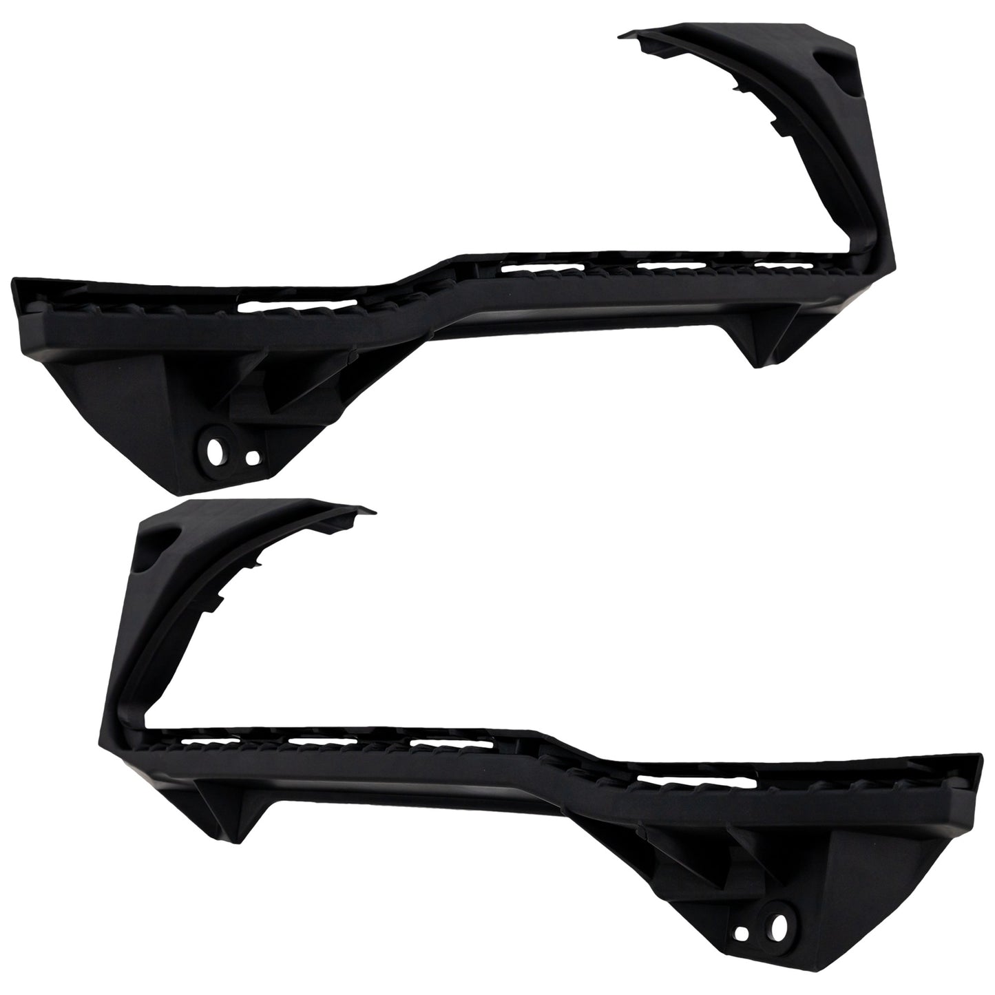 Front, Driver and Passenger Side Bumper Brackets, Corner Bracket