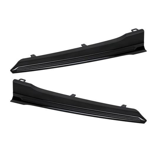 Grille Trim, Driver and Passenger Side, Black