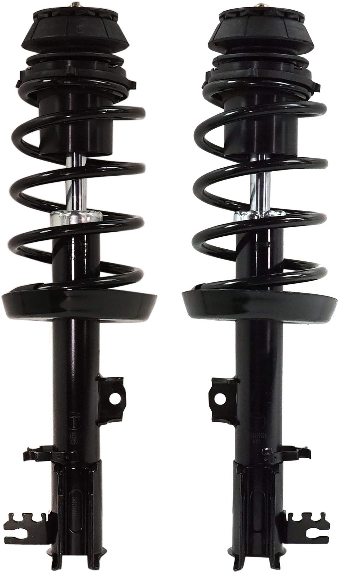 Front, Driver and Passenger Side Fully Loaded Strut, FWD