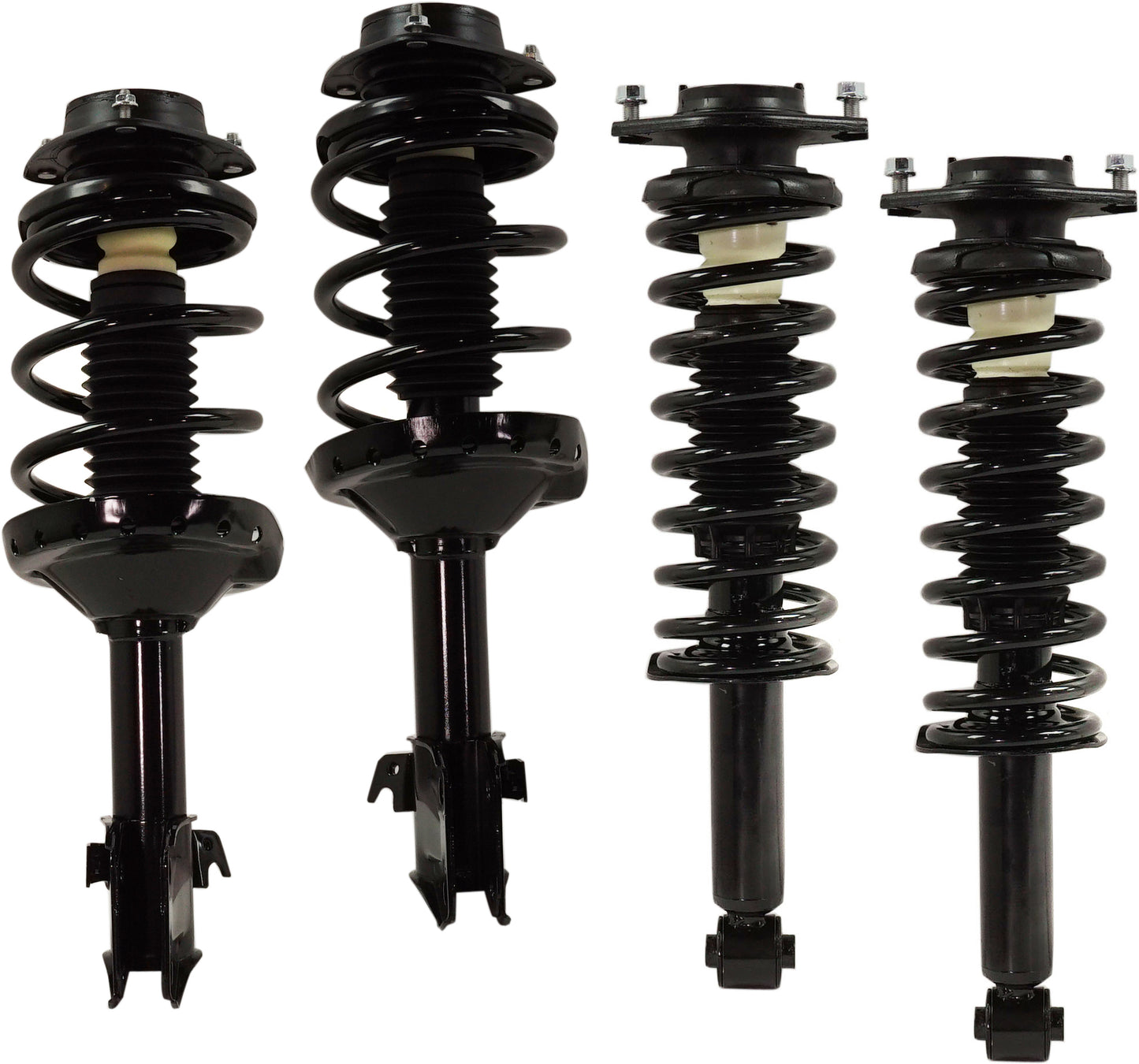 Front and Rear, Driver and Passenger Side Fully Loaded Strut