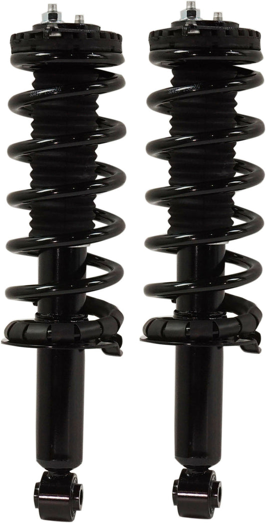 Rear, Driver and Passenger Side Fully Loaded Strut, Sedan