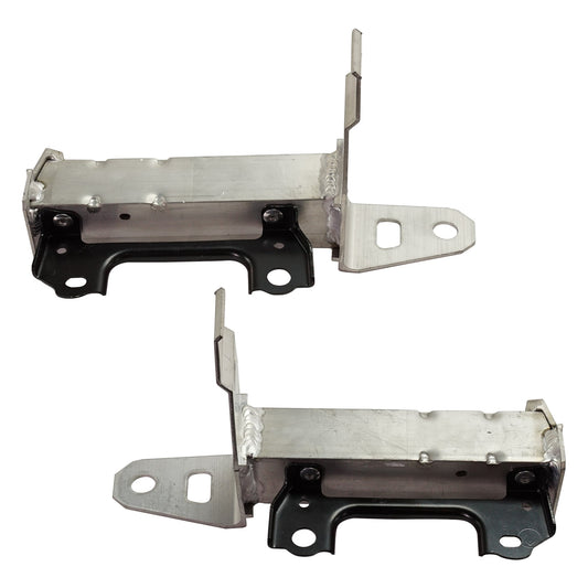 Front, Driver and Passenger Side Bumper Brackets, Bumper Extension