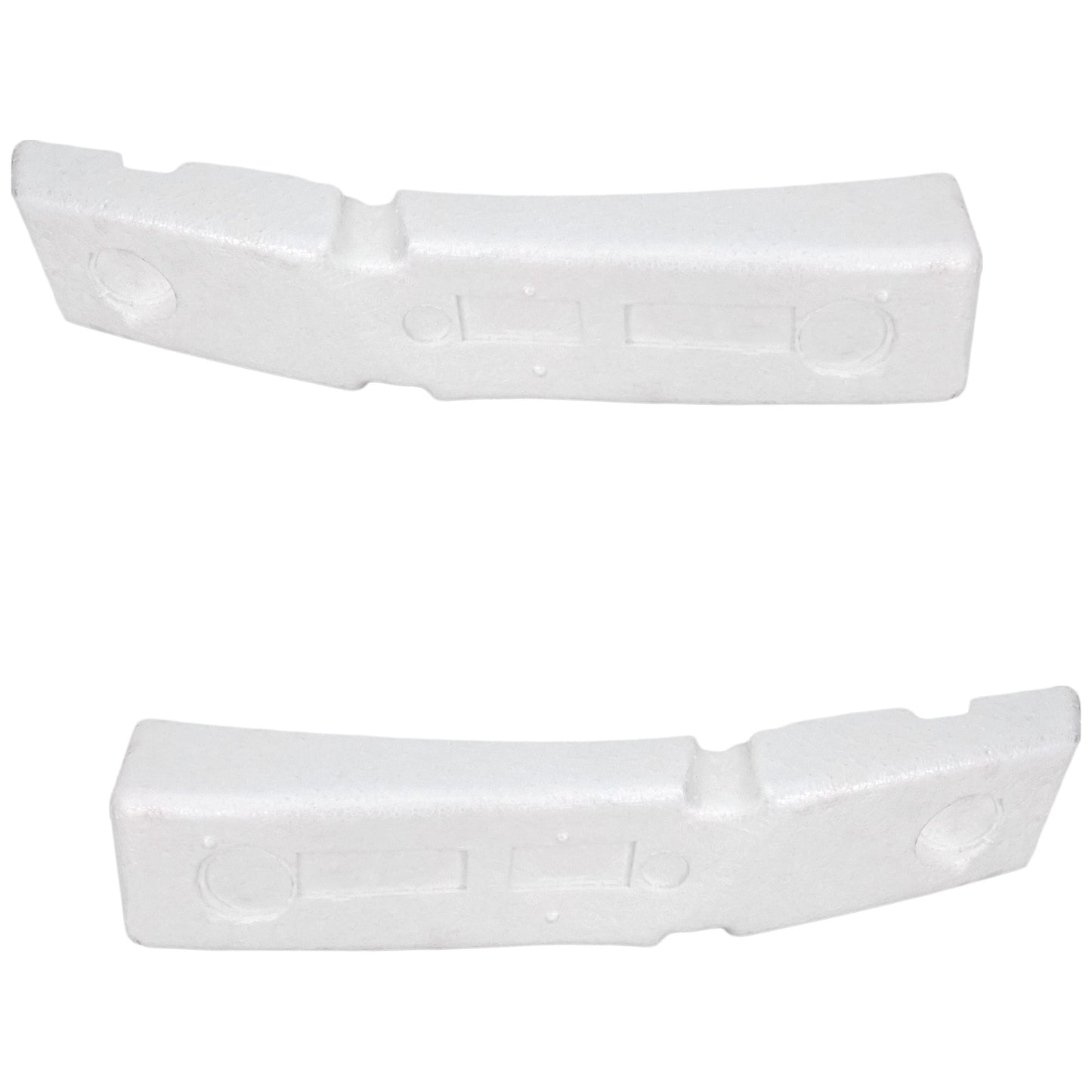 Sedan Front, Driver and Passenger Side Bumper Absorber