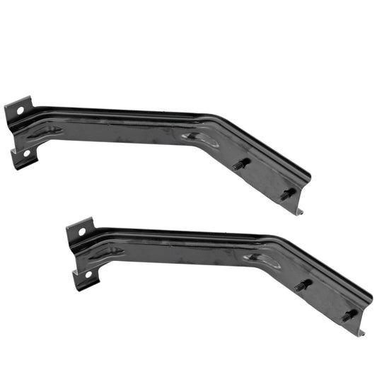 Front, Driver and Passenger Side Bumper Brackets, CAPA CERTIFIED
