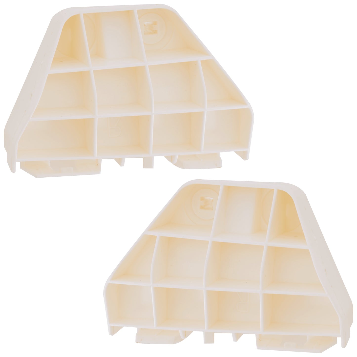 Rear, Driver and Passenger Side, Upper Bumper Bracket