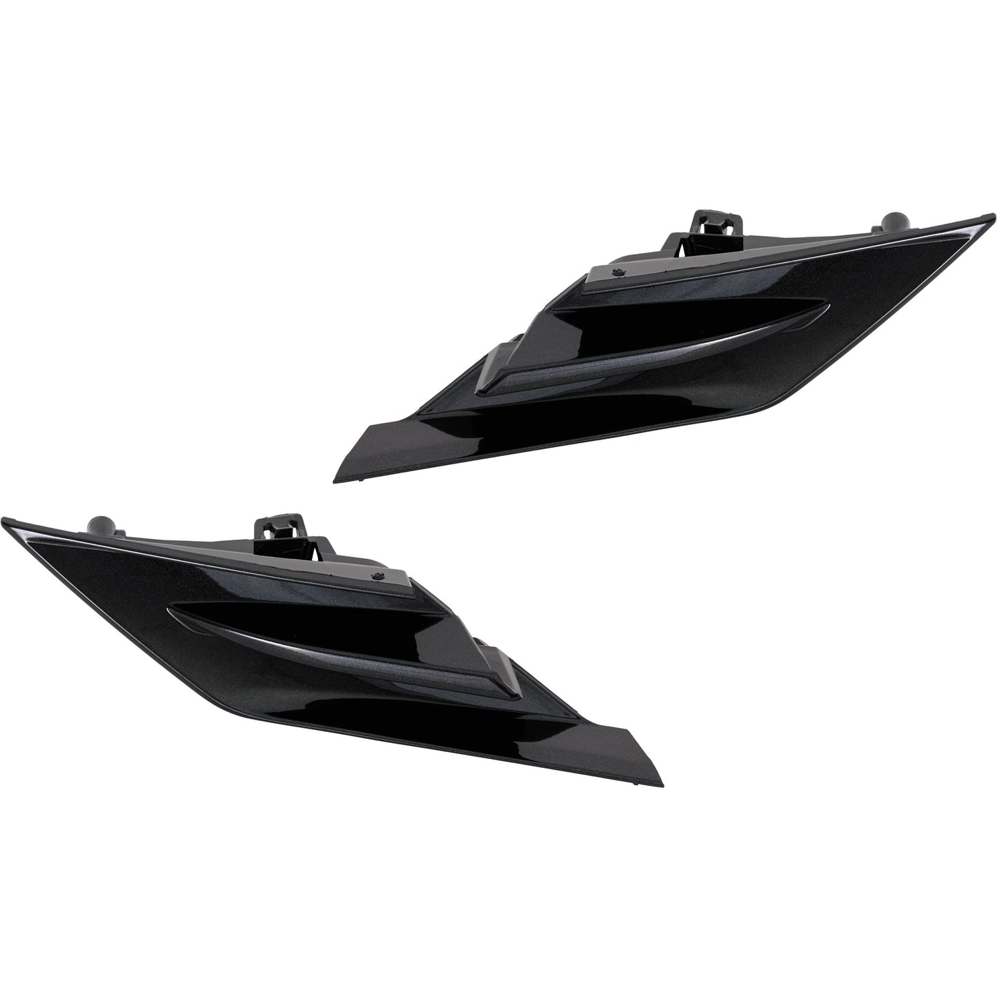 Grille Trim, Driver and Passenger Side, Dark Gray