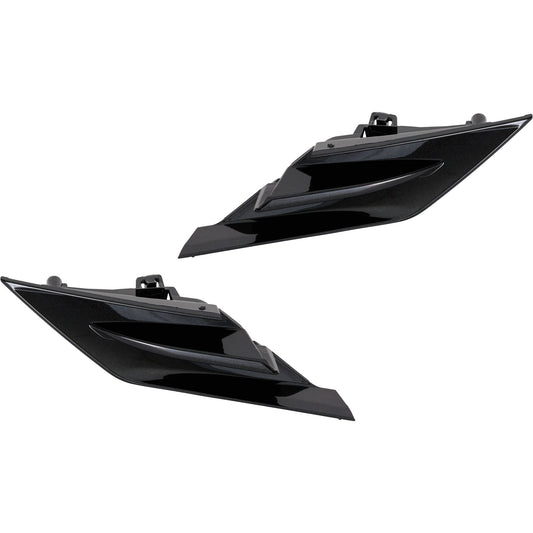 Grille Trim, Driver and Passenger Side, Dark Gray