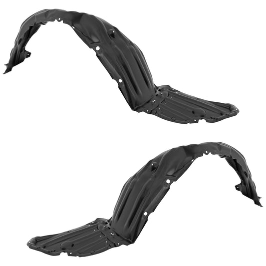 Front, Driver and Passenger Side Fender Liners, North America Built Vehicle