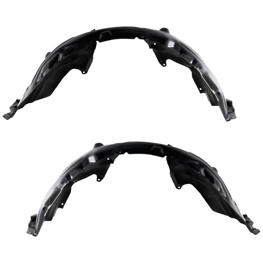 Front, Driver and Passenger Side, Fender Liner