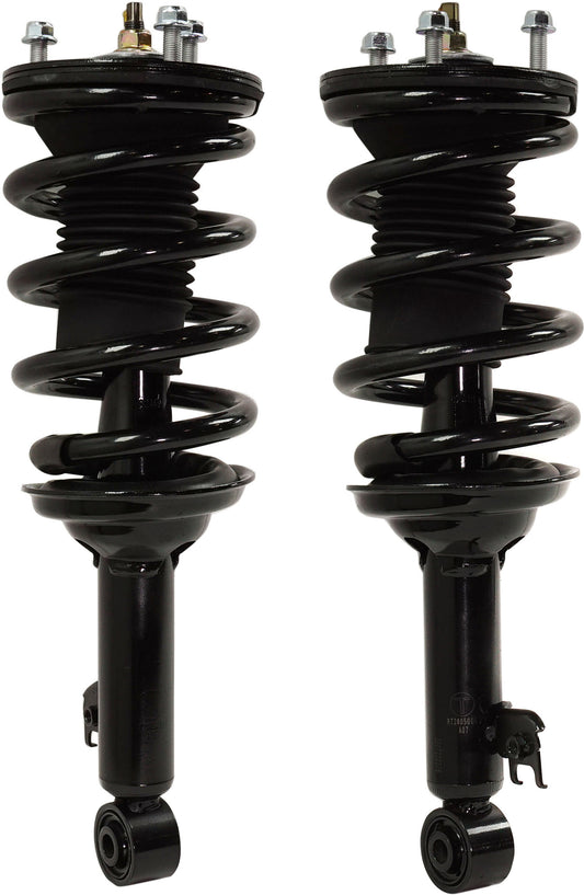 Front, Driver and Passenger Side Fully Loaded Strut, RWD