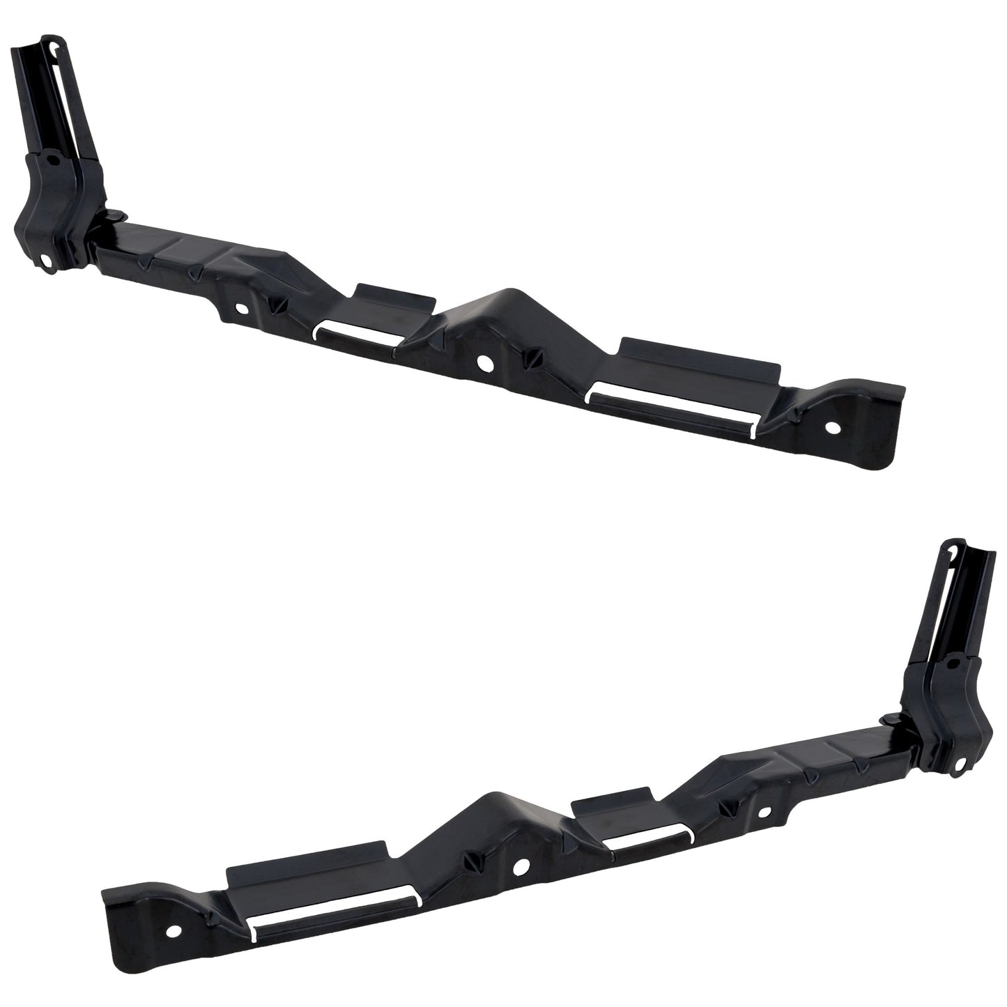 Rear, Driver And Passenger Side Bumper Brackets, Side Extension