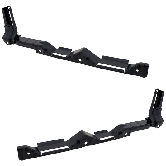 Rear, Driver And Passenger Side Bumper Brackets, Side Extension