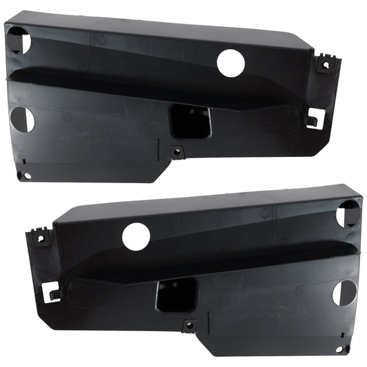 Rear, Driver and Passenger Side Bumper Brackets