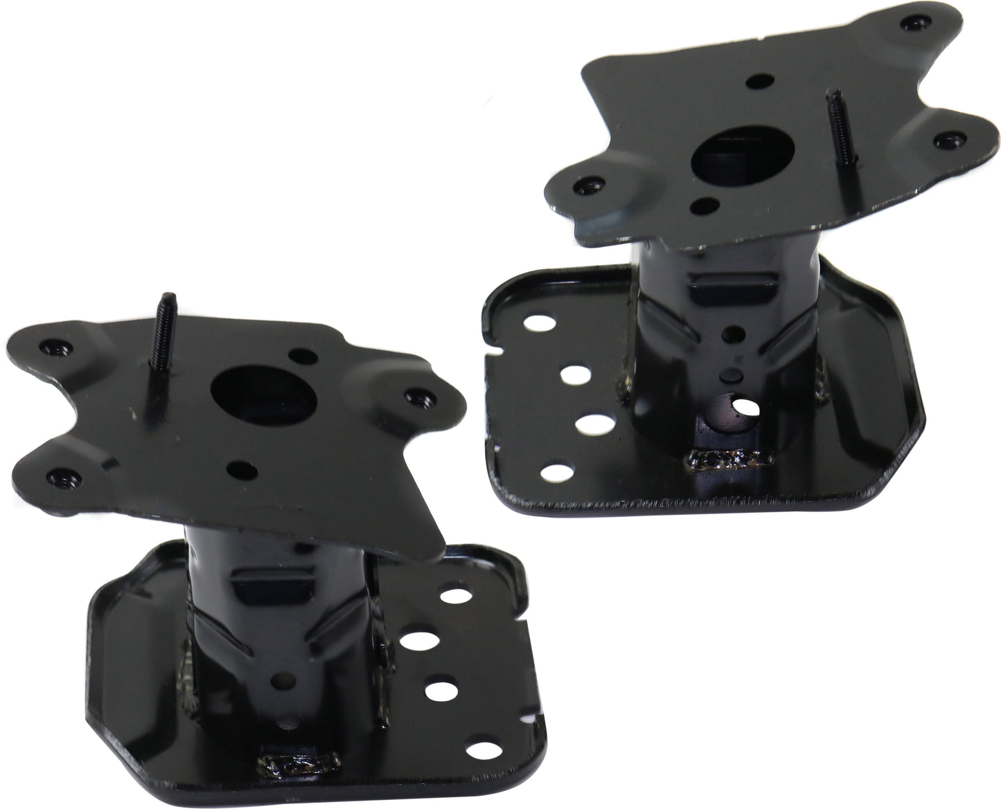 Rear, Driver and Passenger Side Bumper Brackets, Bumper Arm