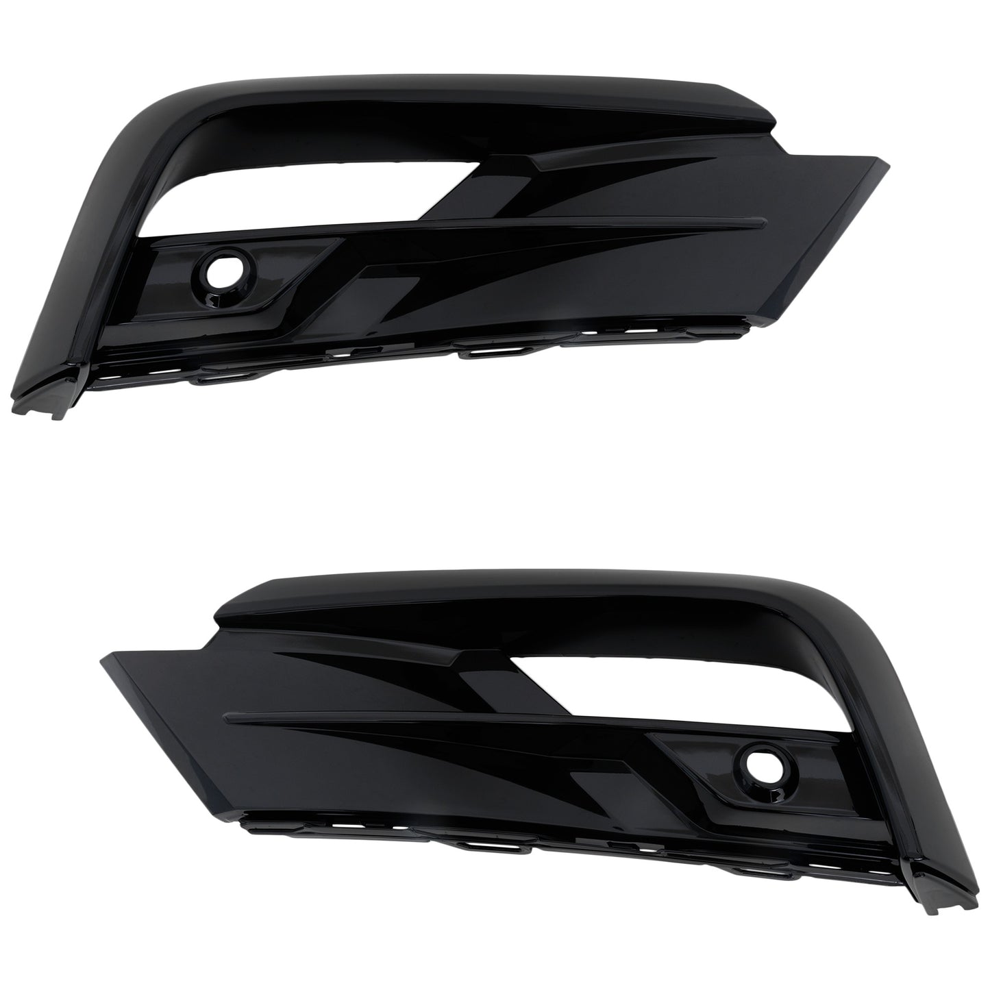 Решетки бампера со стороны водителя и пассажира, черные