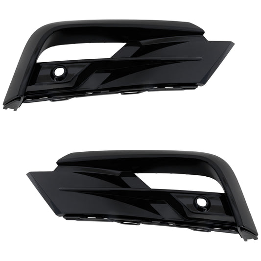 Решетки бампера со стороны водителя и пассажира, черные