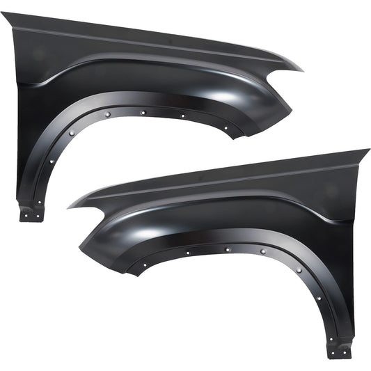Front, Driver and Passenger Side Fenders