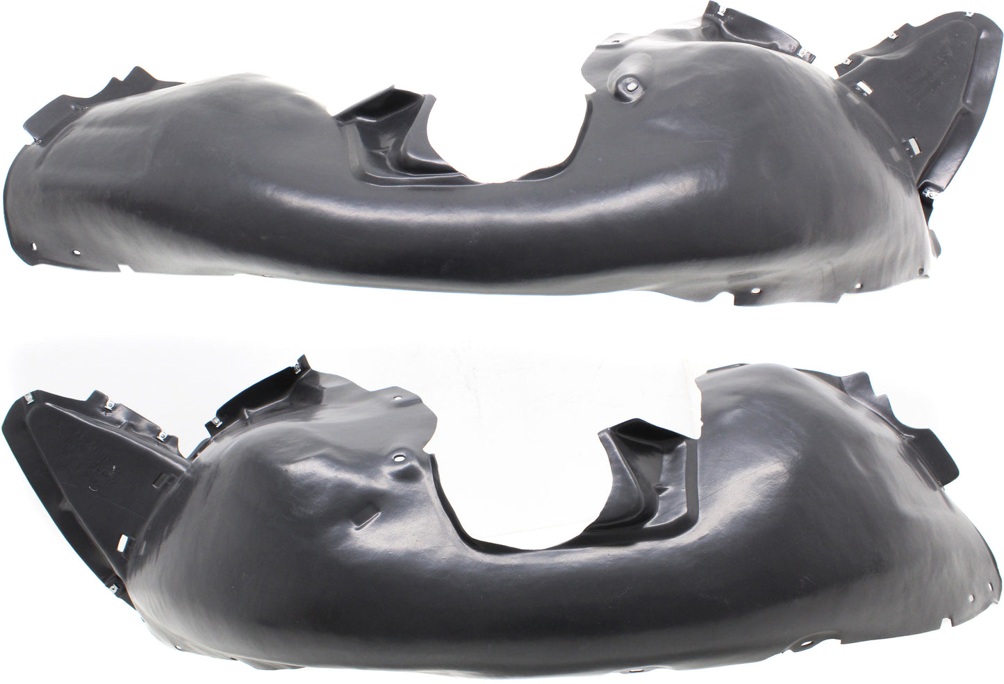 Front, Driver and Passenger Side, Fender Liner