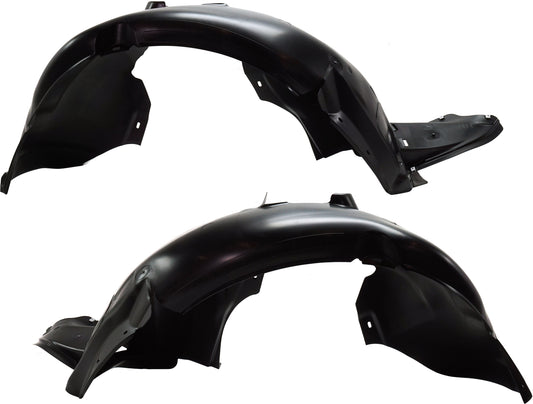 Front, Driver and Passenger Side, Fender Liner