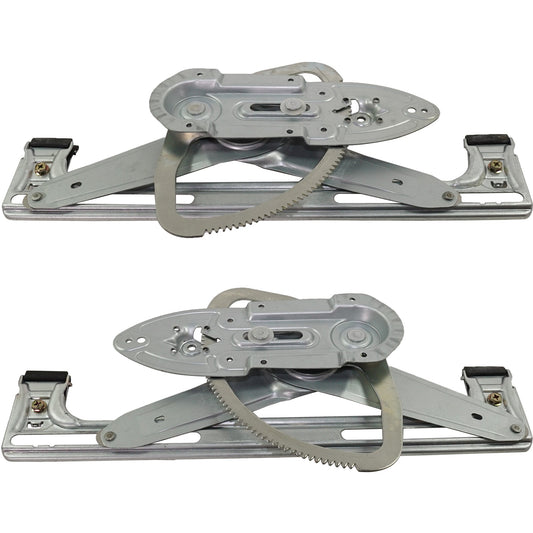 Задний электростеклоподъемник со стороны водителя и пассажира, без мотора