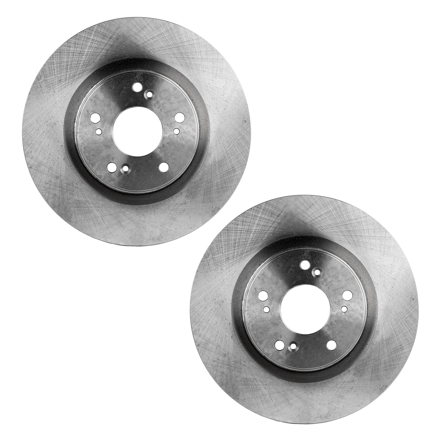 Front, Driver and Passenger Side Brake Disc, Plain Surface, Vented, 5 Lugs, 299.97 mm, FWD, 2.4L, 4Cyl, Pro-Line Series