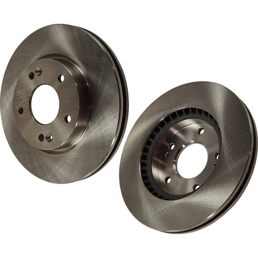 Front Brake Disc, Plain Surface, Vented, 5 Lugs, 275.08 mm, 2.0L, 4Cyl, Pro-Line Series