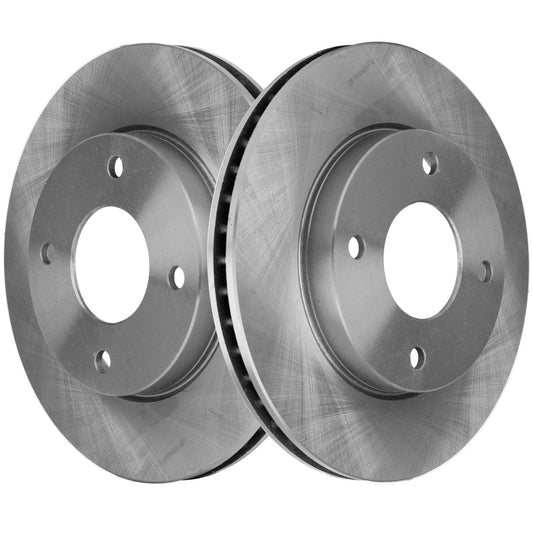 Front Brake Disc, Plain Surface, Vented, 4 Lugs, 260 mm, 1.6L, 4Cyl, Pro-Line Series