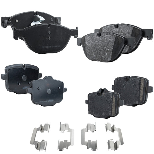 Front and Rear Brake Pad Set, Organic, Pro-Line Series