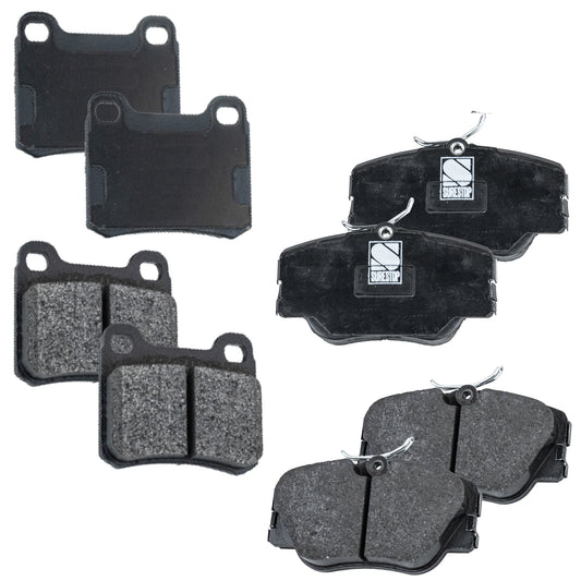 Front and Rear Brake Pad Sets, Organic, Pro-Line Series