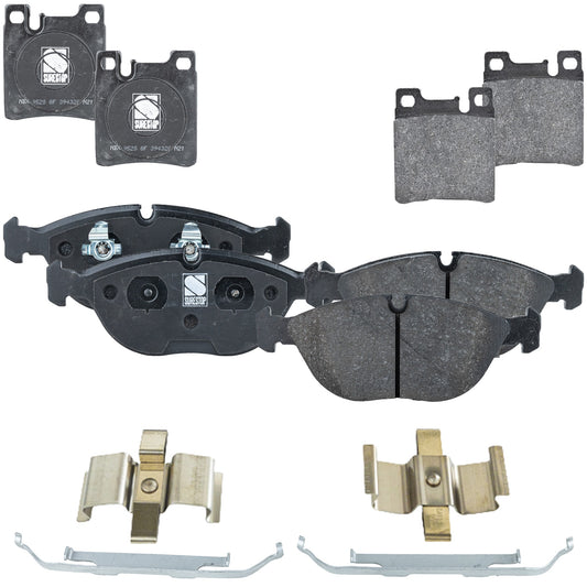 Front and Rear Brake Pad Set, Organic, Pro-Line Series