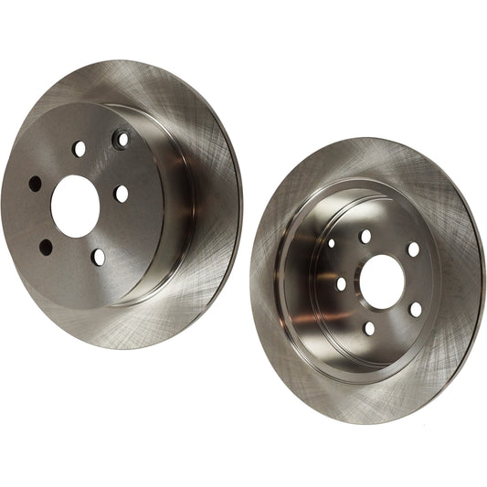 Rear Brake Disc, Plain Surface, Solid, 5 Lugs, 268.99 mm,, Pro-Line Series